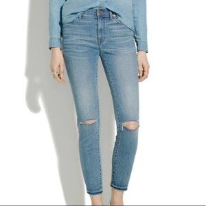 Madewell High Riser Skinny in Jasper Wash, Size 27